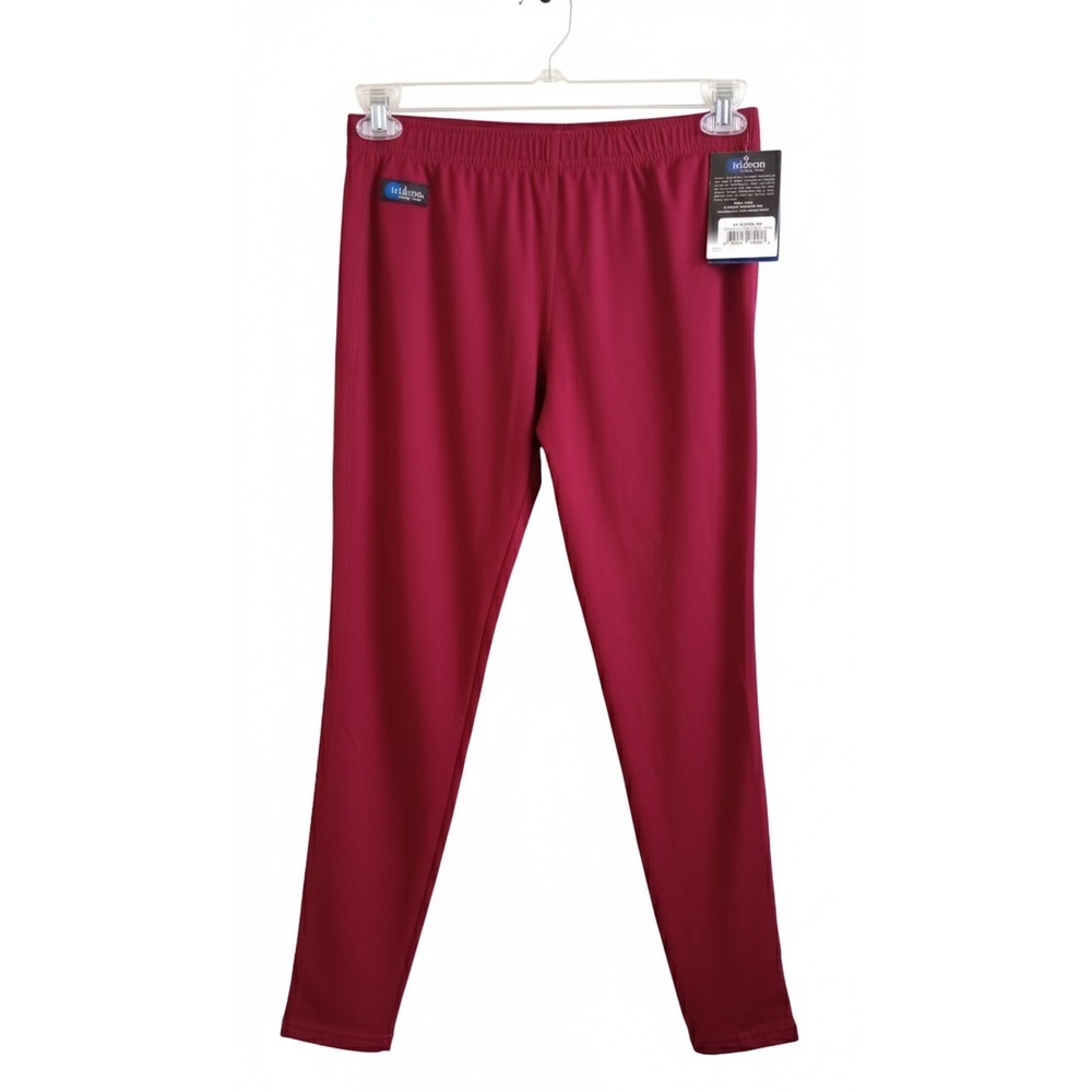 Irideon Equestrian Riding Thermoluxe Leggings Pull On Burgundy NWT Size XL